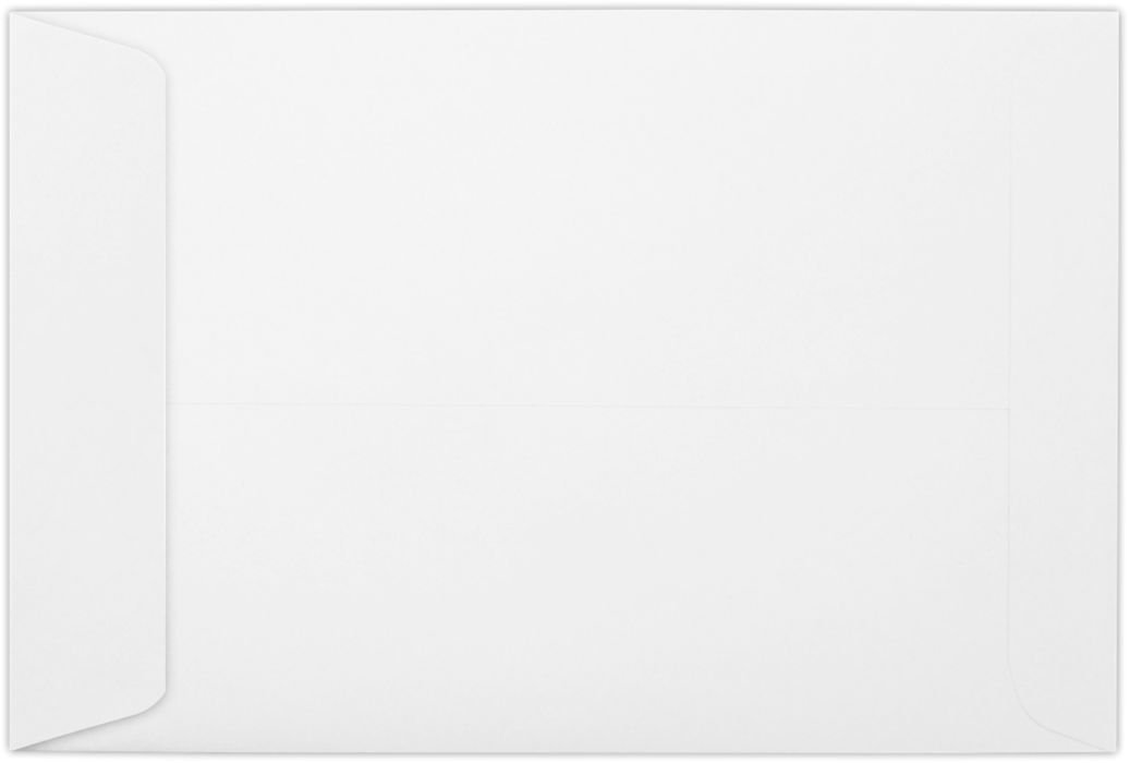 Premium LUXPaper 6x9 Open End Envelopes - Bright White 24lb Text Weight (Pack of 1,000) | Perfect for Business Mailings, Wedding Invitations & Office Correspondence