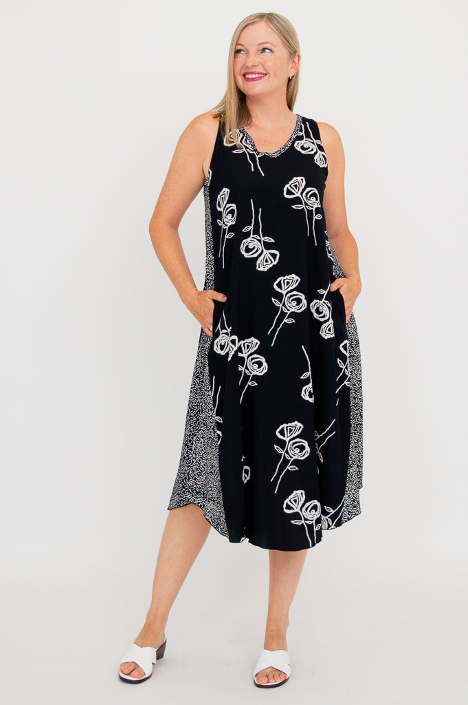 Ari Dress - Elegant Floral Print Women's Dress for Casual Wear, Parties & Special Occasions