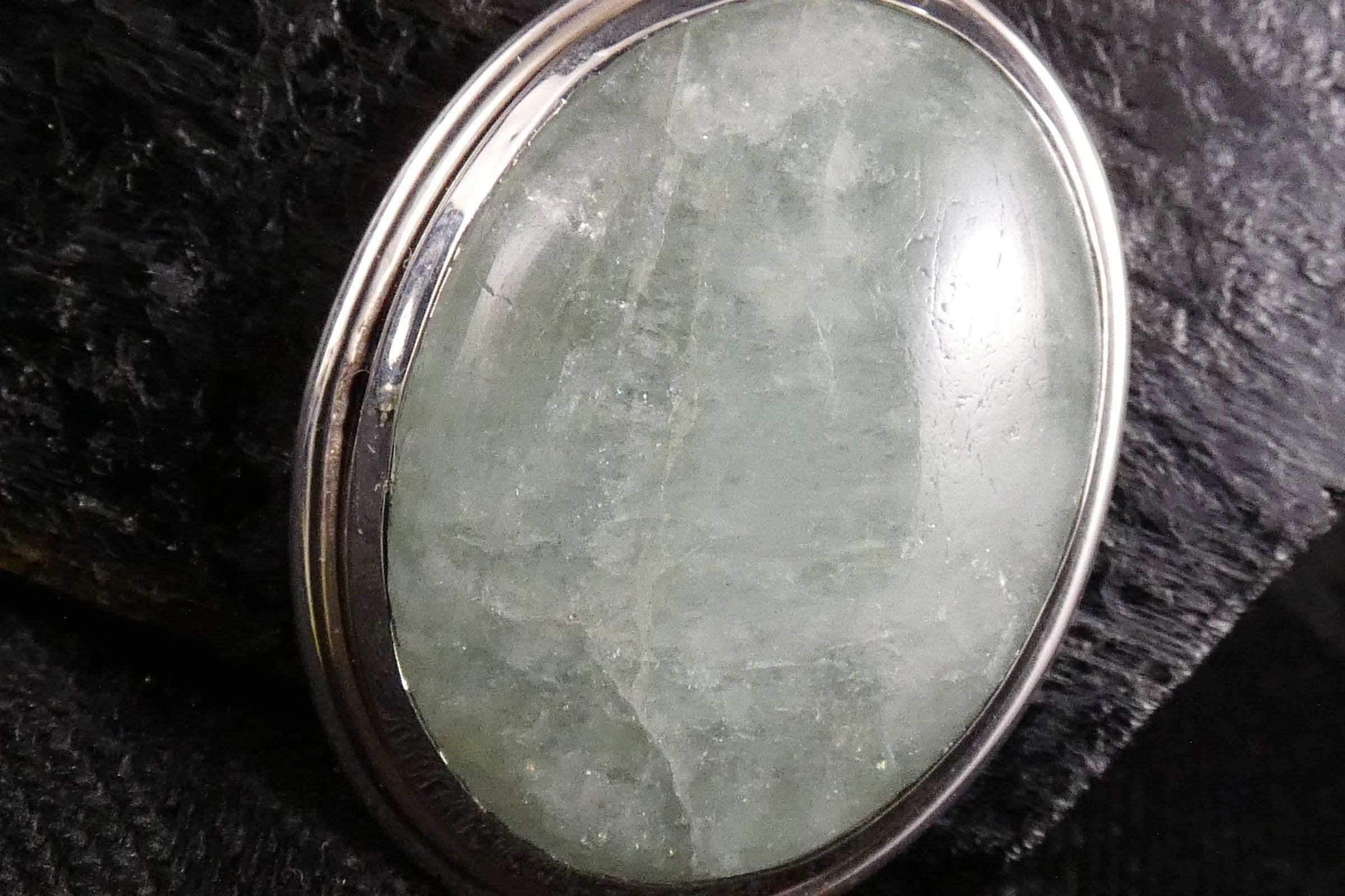 Natural Aquamarine Sterling Silver Pendant Necklace for Women - Elegant Birthstone Jewelry Gift for Mother's Day, Anniversary & Special Occasions