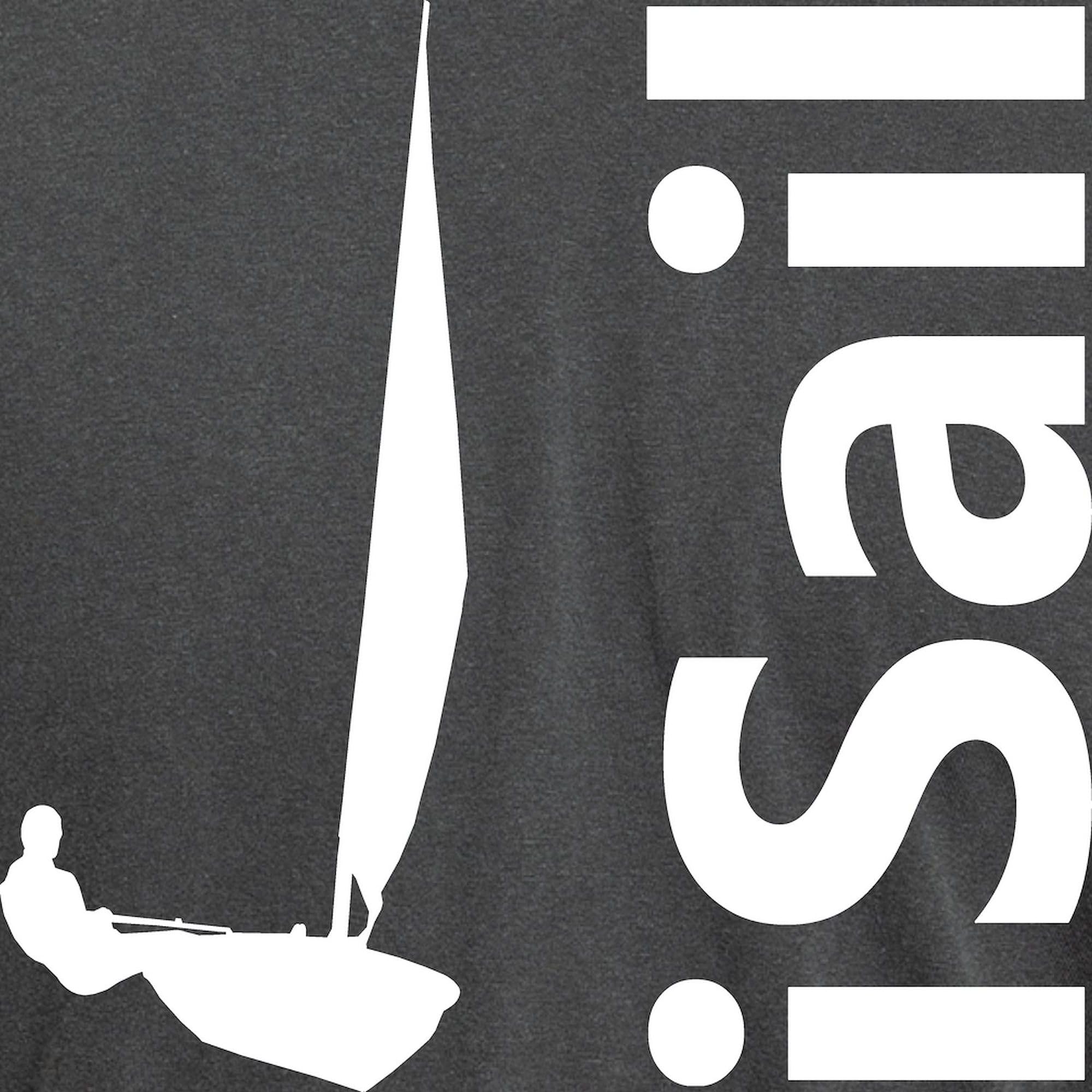 iSail Sailing Men's Comfort Color T-Shirt - Breathable & Stylish Sailing Shirt for Outdoor Adventures & Casual Wear