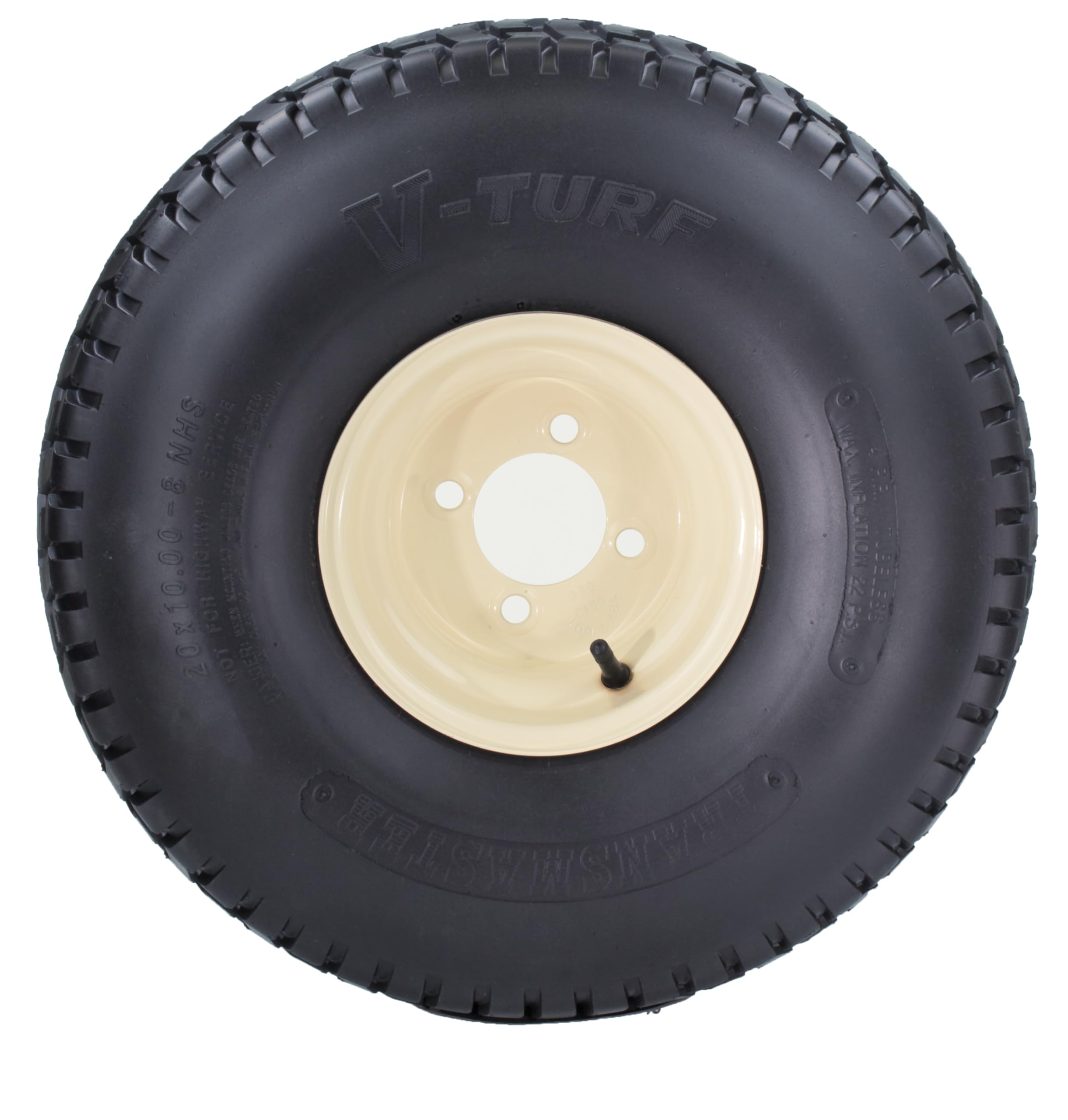 Soft Turf All-Season Bias Tire 18x9.5-8 12E - Durable Lawn & Garden Tractor Tires for Golf Carts, ATVs, and Utility Vehicles