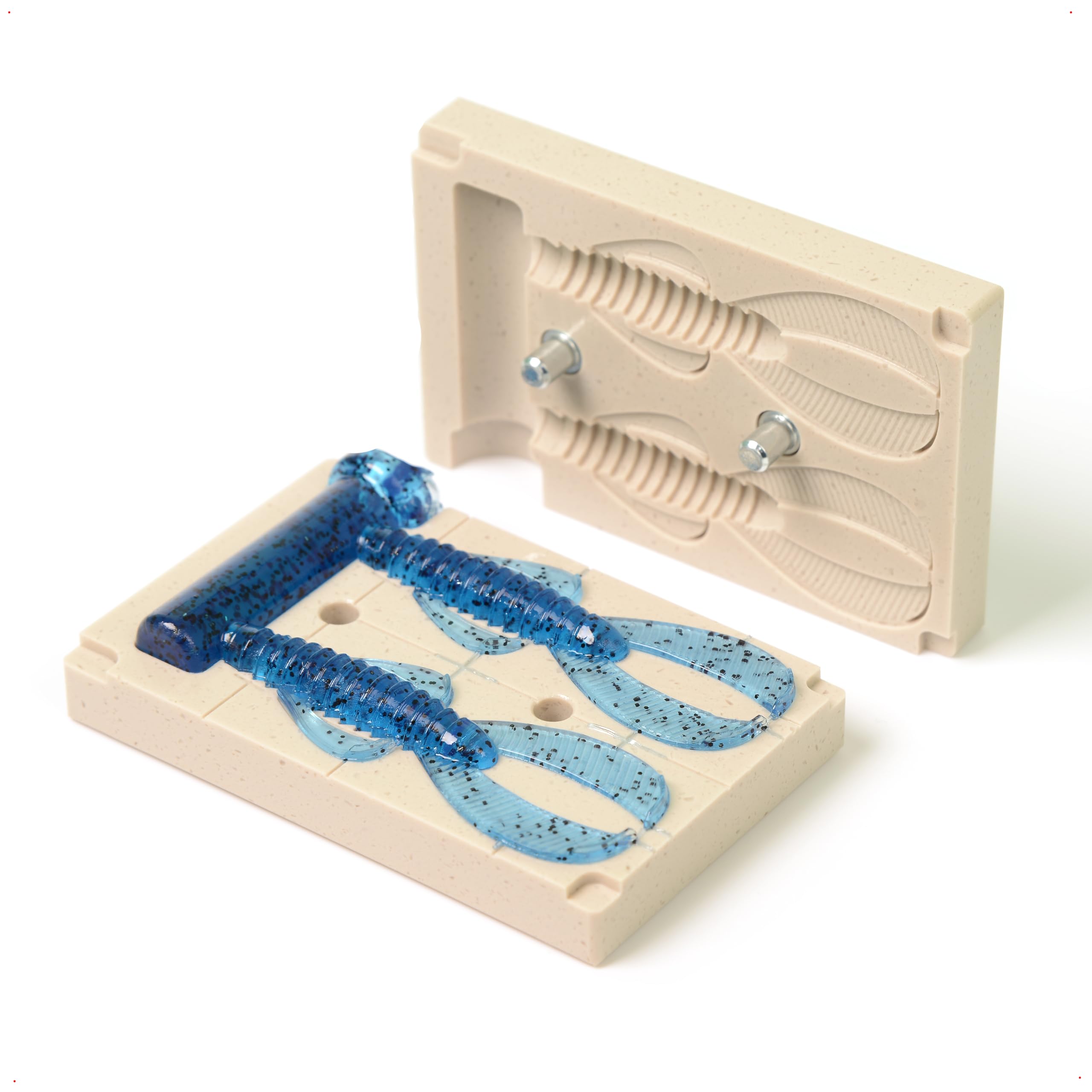 Premium Soft Plastic Molds for Fishing Lures - 2.5