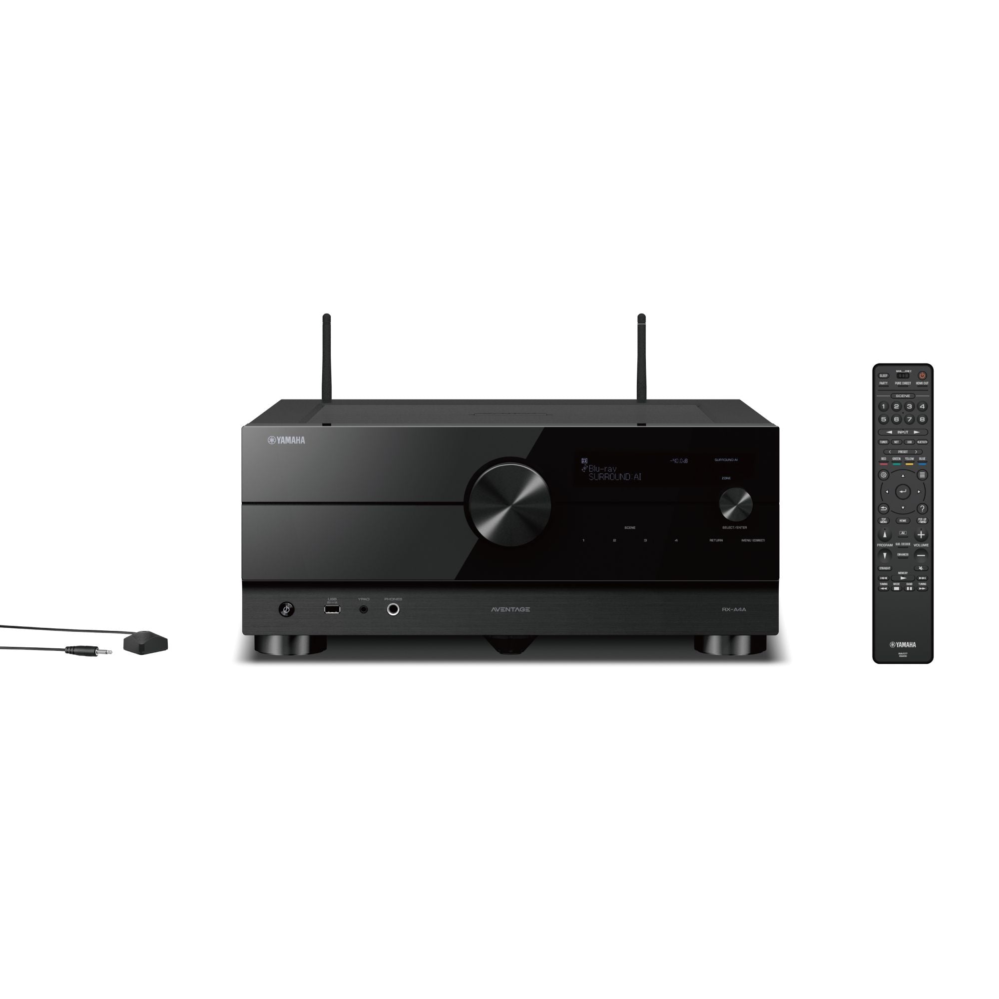 Yamaha RX-A4A AVENTAGE 7.2 Channel AV Receiver with Dolby Atmos - Premium Home Theater Audio System for Movies, Music & Gaming