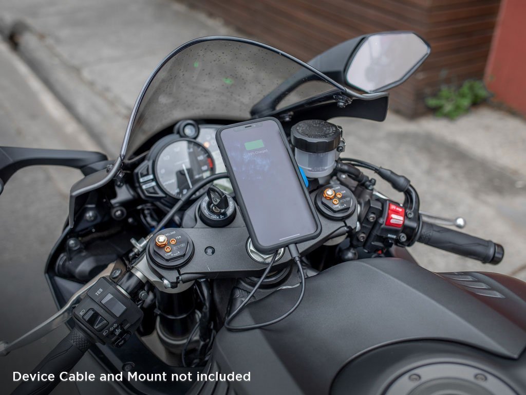Quad Lock 360° Rotatable USB Charger - Fast Charging Accessory for Smartphones & Devices - Perfect for Cars, Bikes & Travel