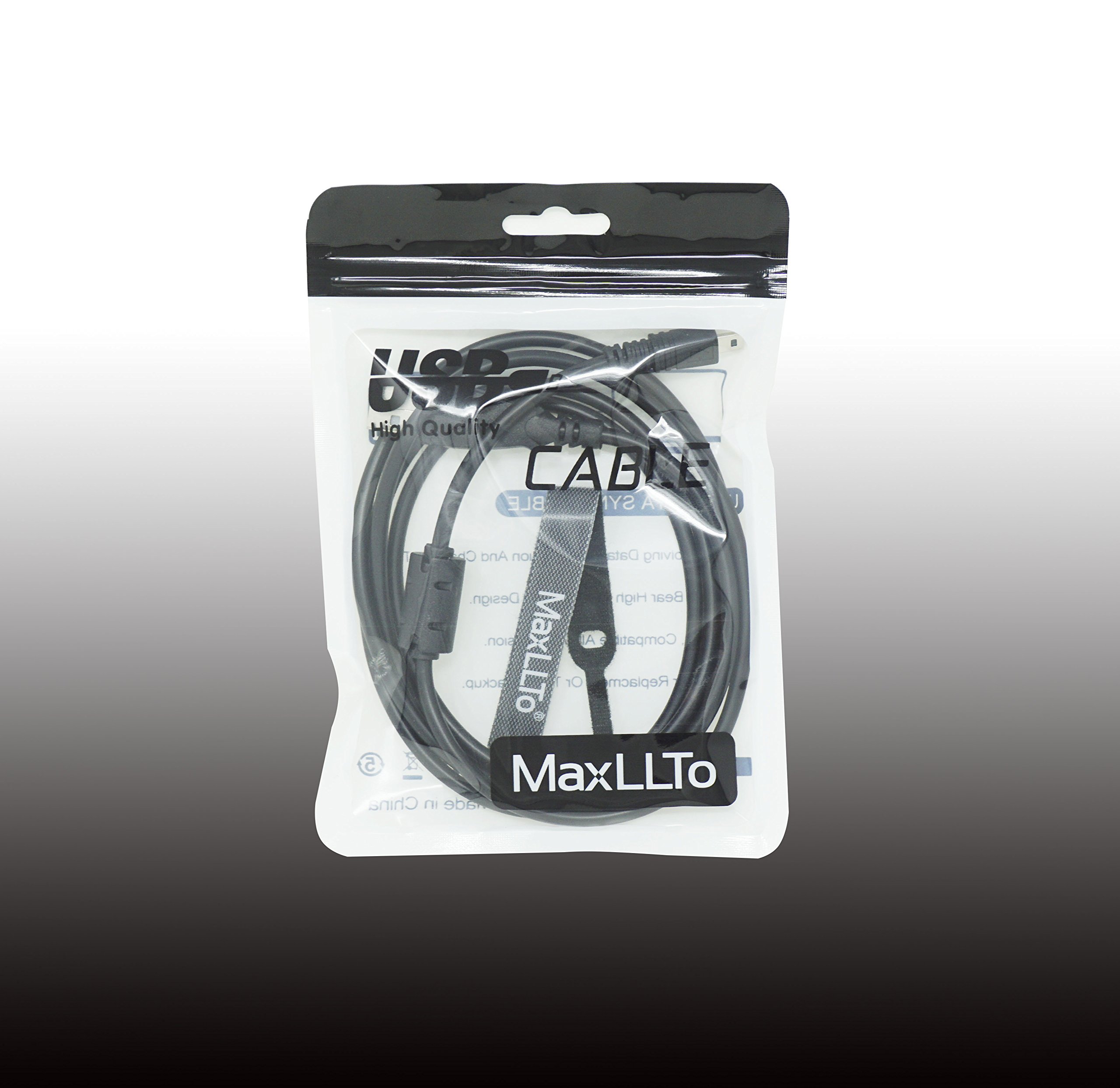 MaxLLTo 5ft 2-in-1 USB Data Sync & Charging Cable for Kodak EasyShare ZD8612/C190 Camera - Extra Long Charger Cord for Photo Transfer & Device Power - Perfect for Travel Photography & Backup Charging