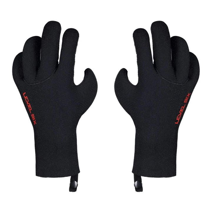 Level Six Proton 2mm Neoprene Gloves - Waterproof & Thermal Insulated for Kayaking, Paddleboarding & Cold Water Sports