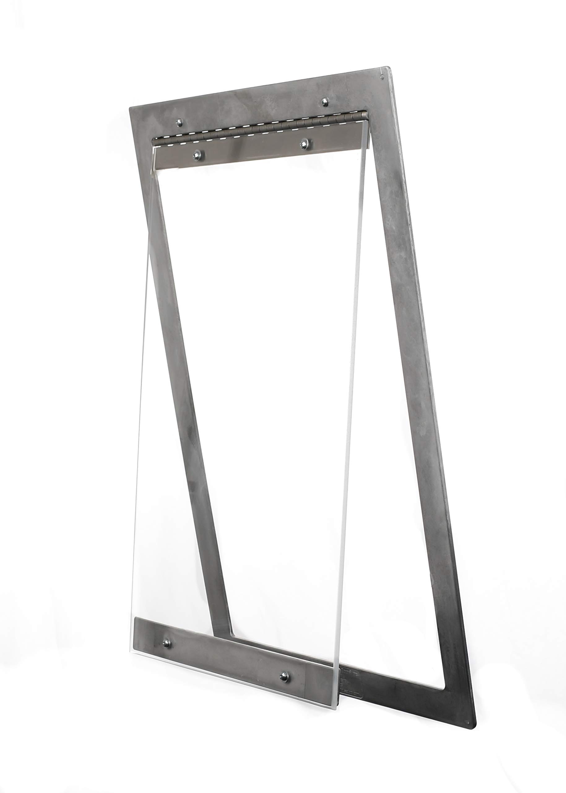 Chew Proof & Weather Resistant Metal Dog Door for Large Dogs (120-200 lbs) - Energy Efficient 18