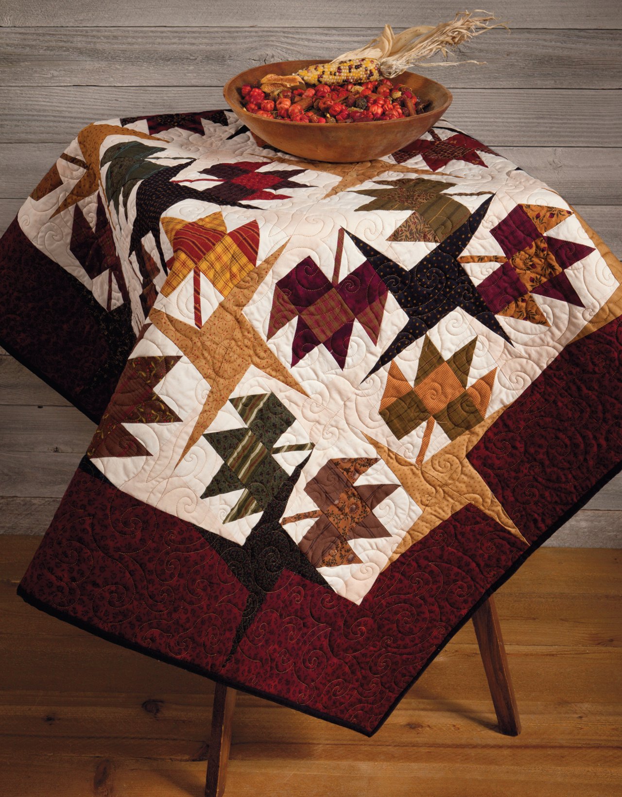 13 Beautiful Patchwork Quilt Patterns for Country Home Decor - Cozy Bedroom & Living Room Designs