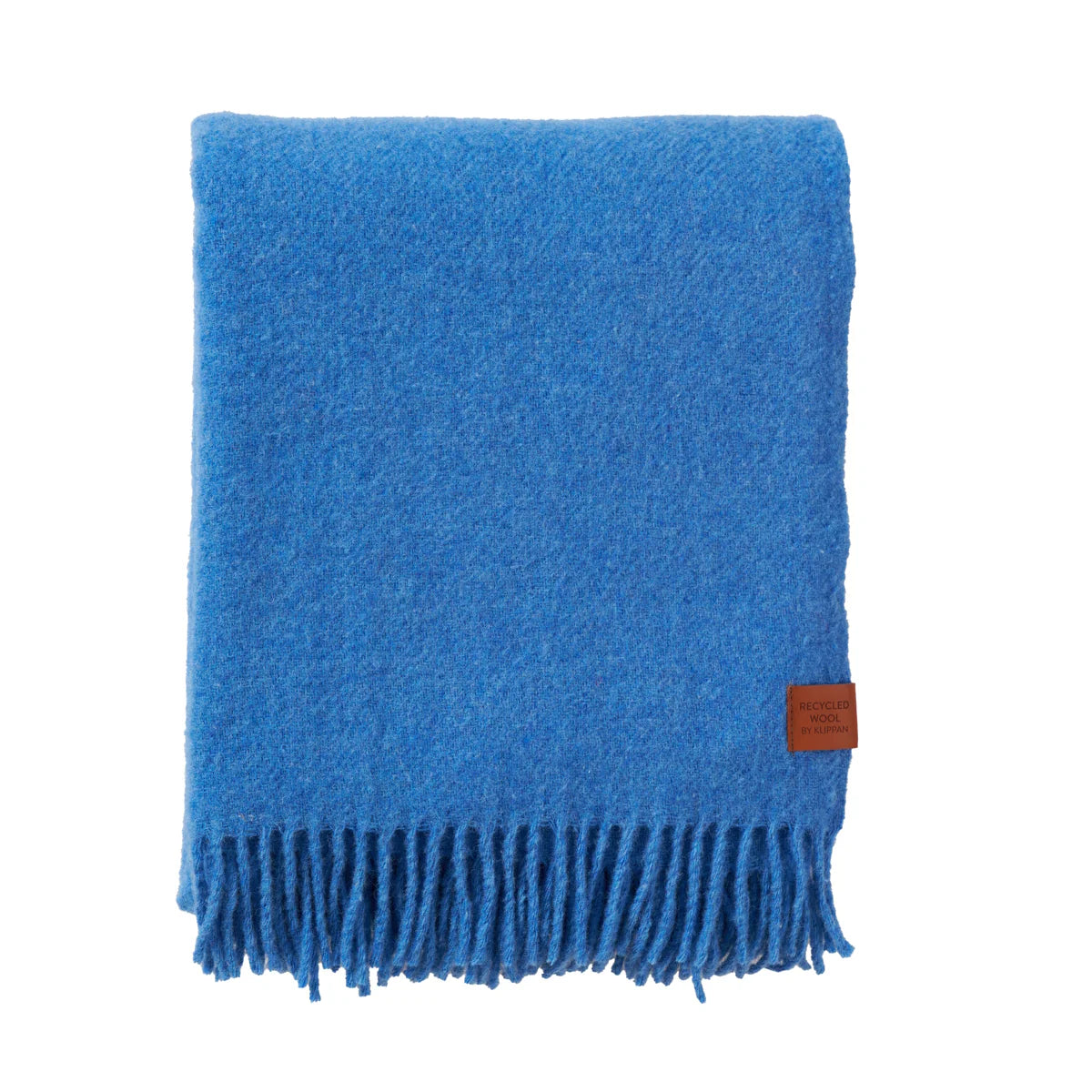 Premium Klippan True Wool Throw Blanket - Soft & Warm Blue Blanket for Sofa, Bed & Travel - Cozy Home Decor & Perfect Gift Idea