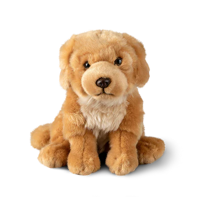Golden Retriever Plush Toy Dog - 20cm Soft Stuffed Animal Puppy for Kids, Cute & Huggable Gift for Dog Lovers - Perfect for Cuddling, Nursery Decor, and Birthday Presents