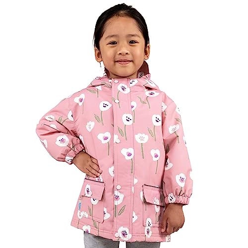 Fleece-lined: White Tulip