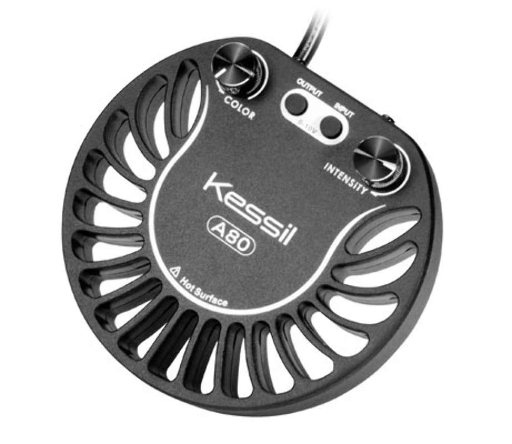 Kessil H80 Tuna Flora Refugium LED Grow Light for Saltwater Aquariums - Perfect for Coral Reef Tanks, Macroalgae, and Marine Plant Growth