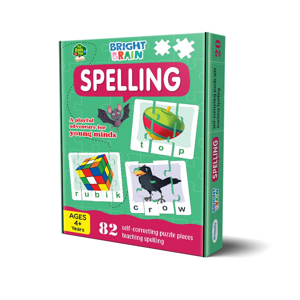 82-Piece Jigsaw Puzzle for Kids Ages 3-6 | Educational Space Learning Toy | Preschool Spelling Game | Gift for Boys & Girls | Perfect for Classroom Activities & Birthday Presents