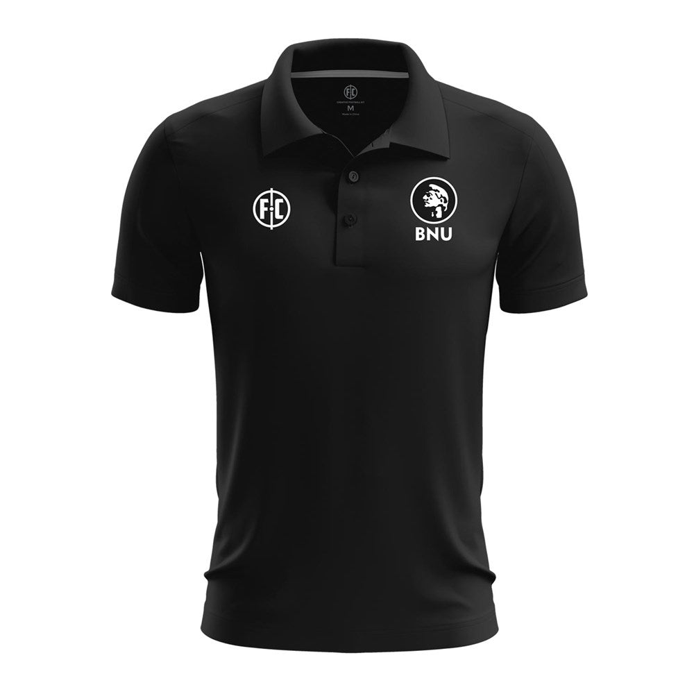 Brooklyn Northern United Club Polo Shirt for Men - Classic Black Cotton Golf Shirt - Perfect for Golf, Casual Wear & Club Events