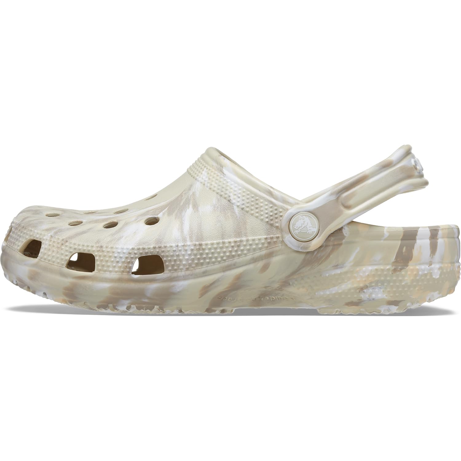 Crocs Unisex Classic Marbled Tie-Dye Clog - Comfortable Slip-On Shoes for Men & Women | Perfect for Beach, Pool, Garden & Casual Wear