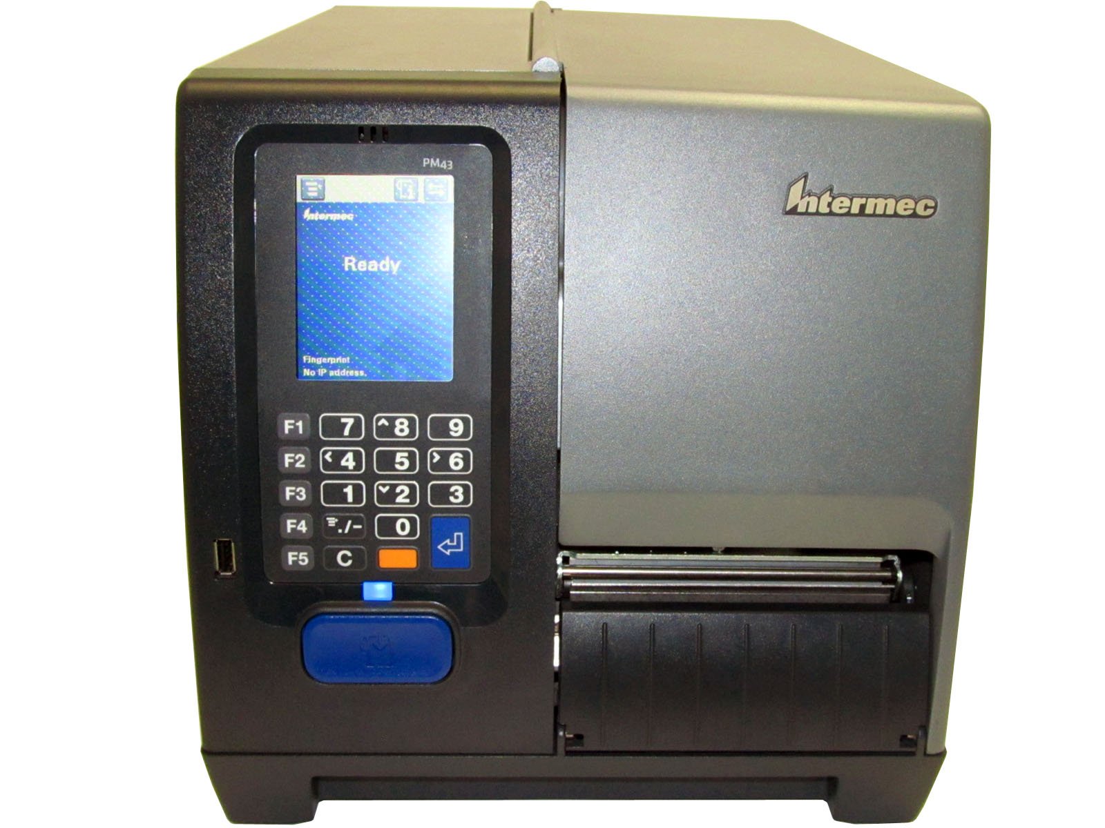 Intermec PM43 Direct Thermal & Thermal Transfer Label Printer - Monochrome Desktop Barcode Printer for Shipping, Retail & Warehouse Labeling (Model PM43A11000000201)