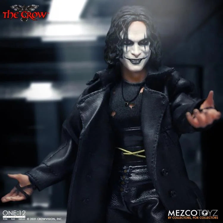 The Crow: One:12 Collective Eric Draven Action Figure - Highly Detailed Collectible for Movie Fans & Display