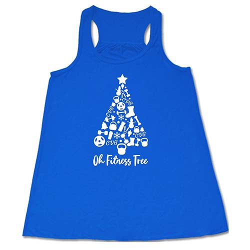 Oh Fitness Tree Shirt - Breathable Workout Tee for Men & Women - Gym, Running, Yoga & Outdoor Activities