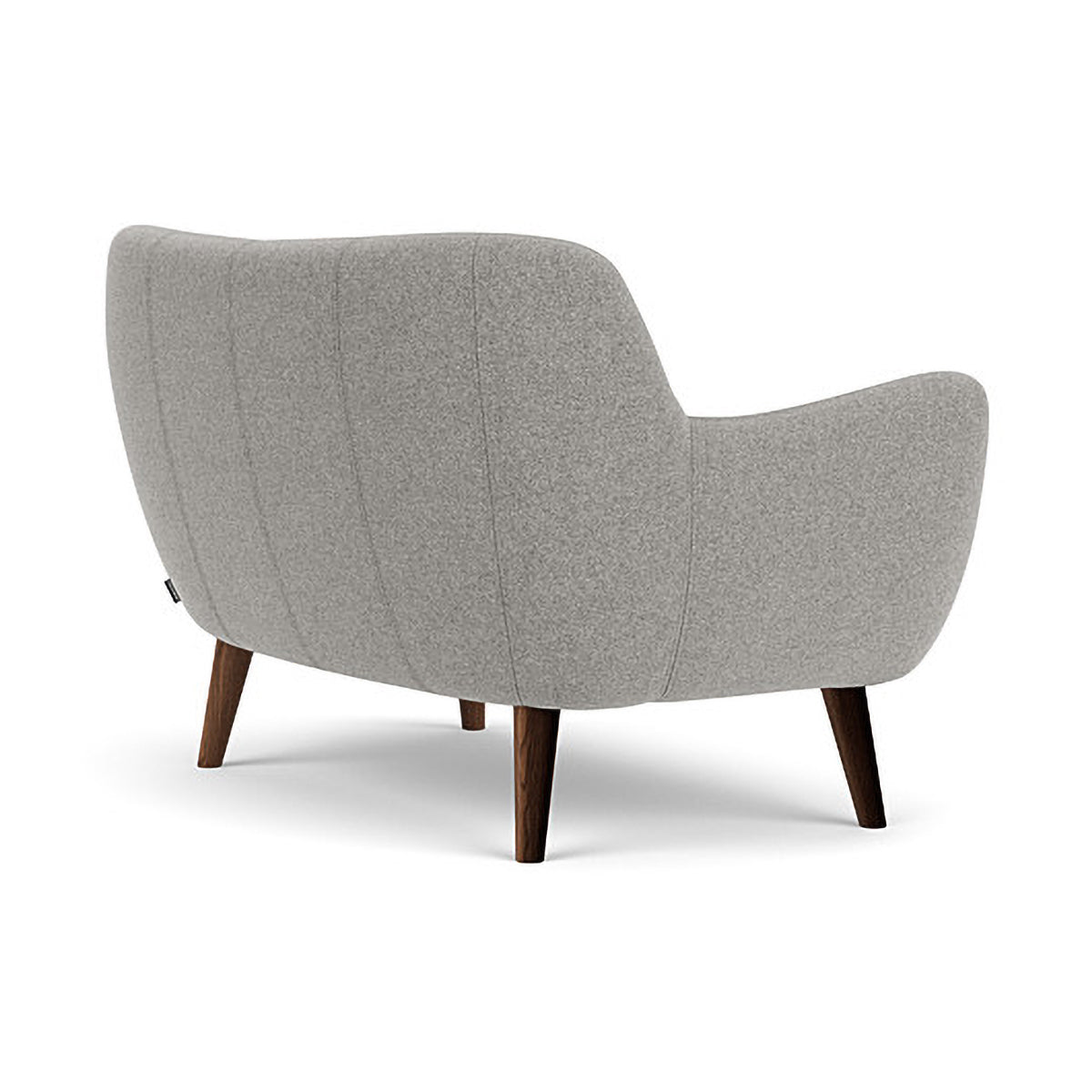 Herman Fabric 2 Seater Sofa - Modern Living Room Couch for Small Spaces, Apartment & Home Decor - Comfortable Loveseat with Soft Upholstery for Relaxing, Entertaining & Cozy Lounging