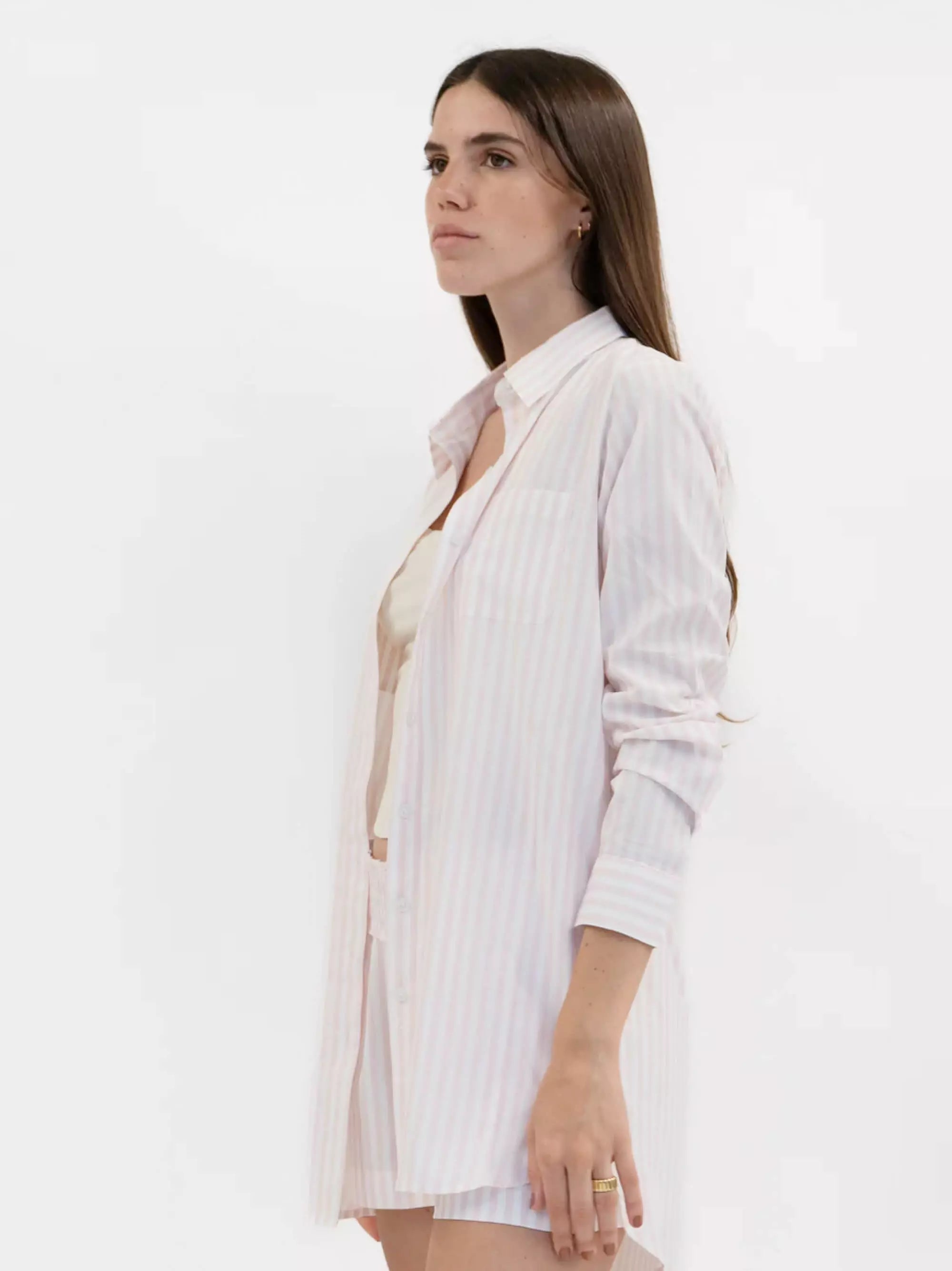 Josie Boyfriend Button Down Shirt for Women - Casual & Comfortable Regular Fit | Perfect for Office, Date Night & Everyday Wear
