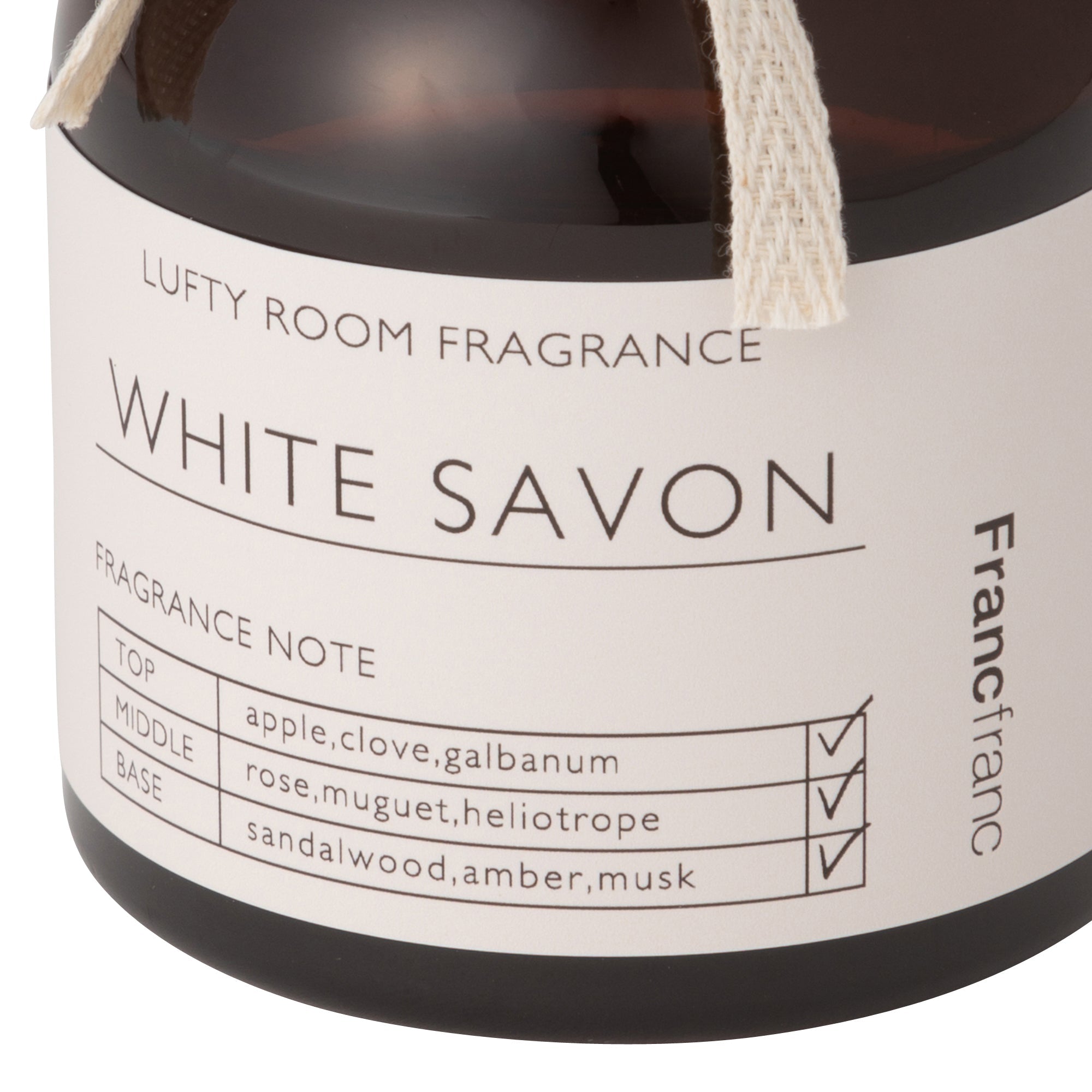 Lufty White Room Fragrance - Premium Home & Office Air Freshener for Relaxation & Aromatherapy | Perfect for Living Rooms, Bedrooms, Bathrooms & Workspaces