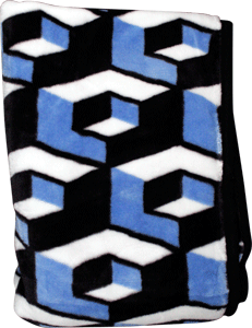 Soft and Cozy Consolidated Cube Blanket - Ultra Plush Fleece Throw for Couch, Bed, and Travel - Perfect for Lounging, Netflix Nights, and Gifts