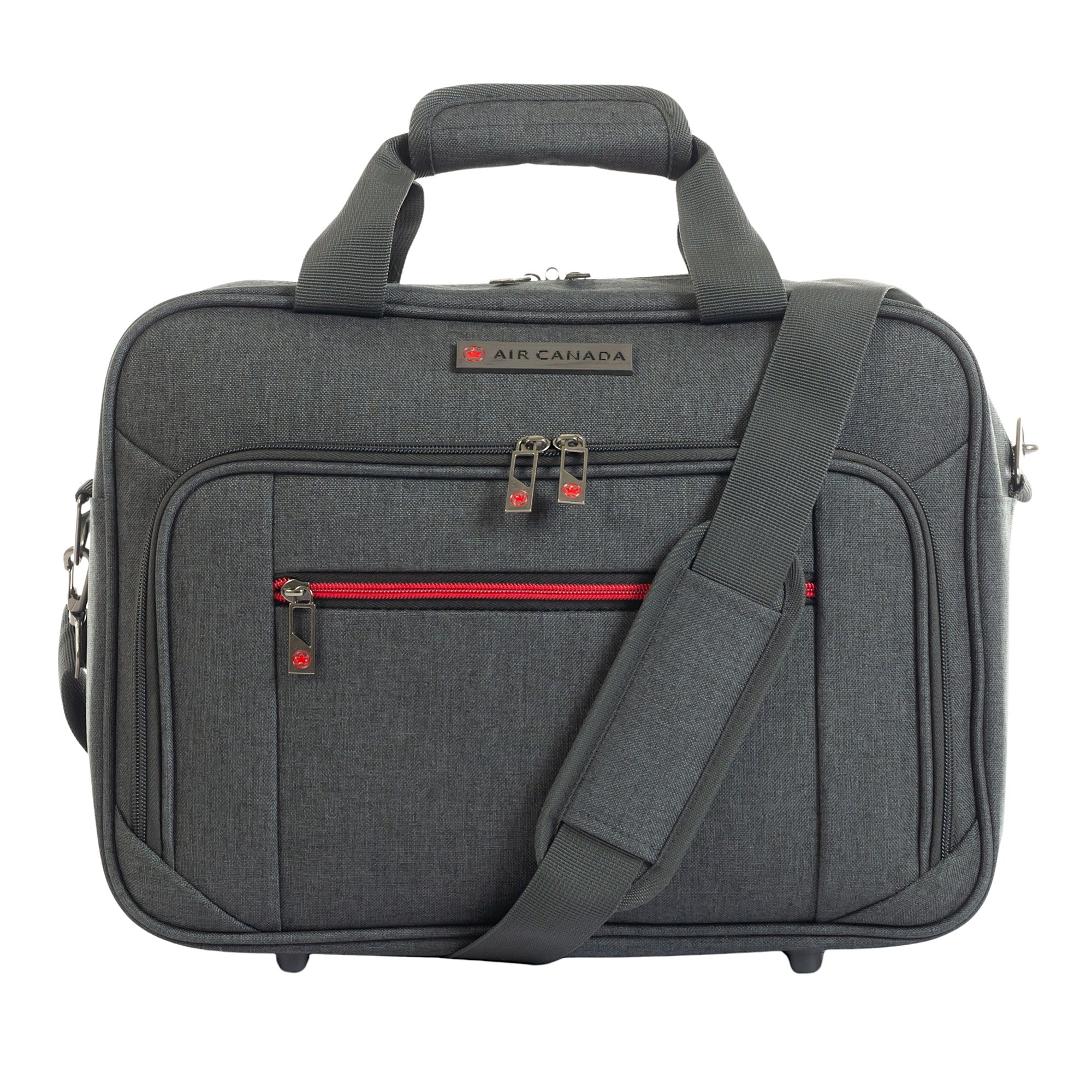 Air Canada Belmont 2-Piece Carry-On Luggage Set with Tote Bag - Perfect for Business Travel & Weekend Getaways