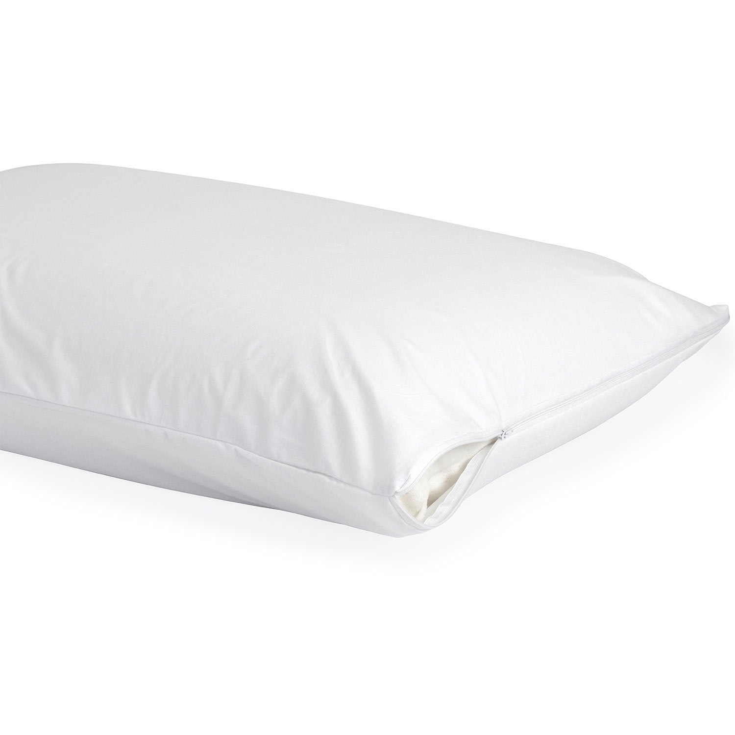 Premium Bamboo Pillow Protector - 100% Waterproof, Hypoallergenic & Washable Zipper Cover for Allergy Relief & Cool Sleep - Ideal for Bedroom, Travel & Hot Sleepers