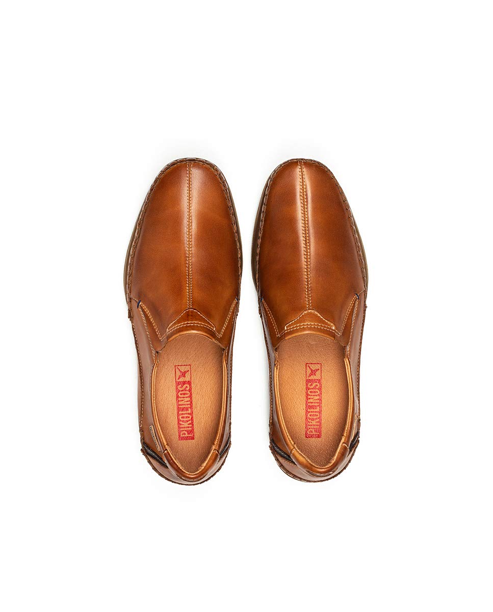 PIKOLINOS Men's San Telmo Leather Loafers - Comfortable & Stylish Slip-On Shoes for Casual Wear, Office & Travel