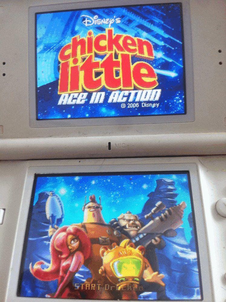 Chicken Little: Ace in Action - Nintendo DS Game for Kids | Fun Adventure & Action-Packed Gameplay | Perfect for Family Entertainment & Travel