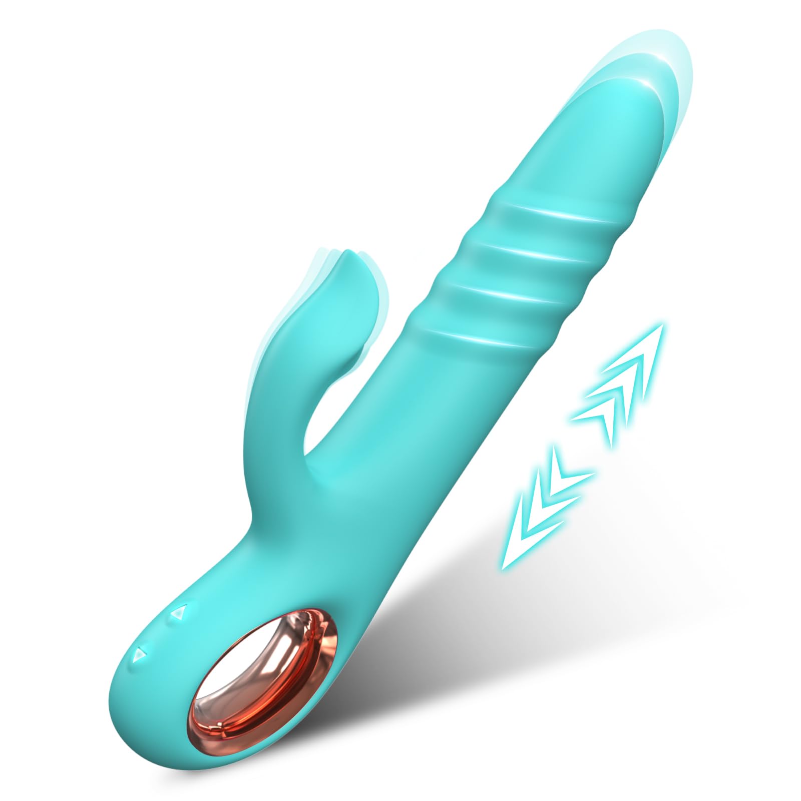 Premium Rabbit Vibrator for Women - 10 Powerful Vibration & Thrusting Modes, G-Spot & Clitoral Stimulator, Dual Motor Adult Sex Toy for Intimate Pleasure - Perfect for Solo Play, Couples & Spicing Up Your Sex Life