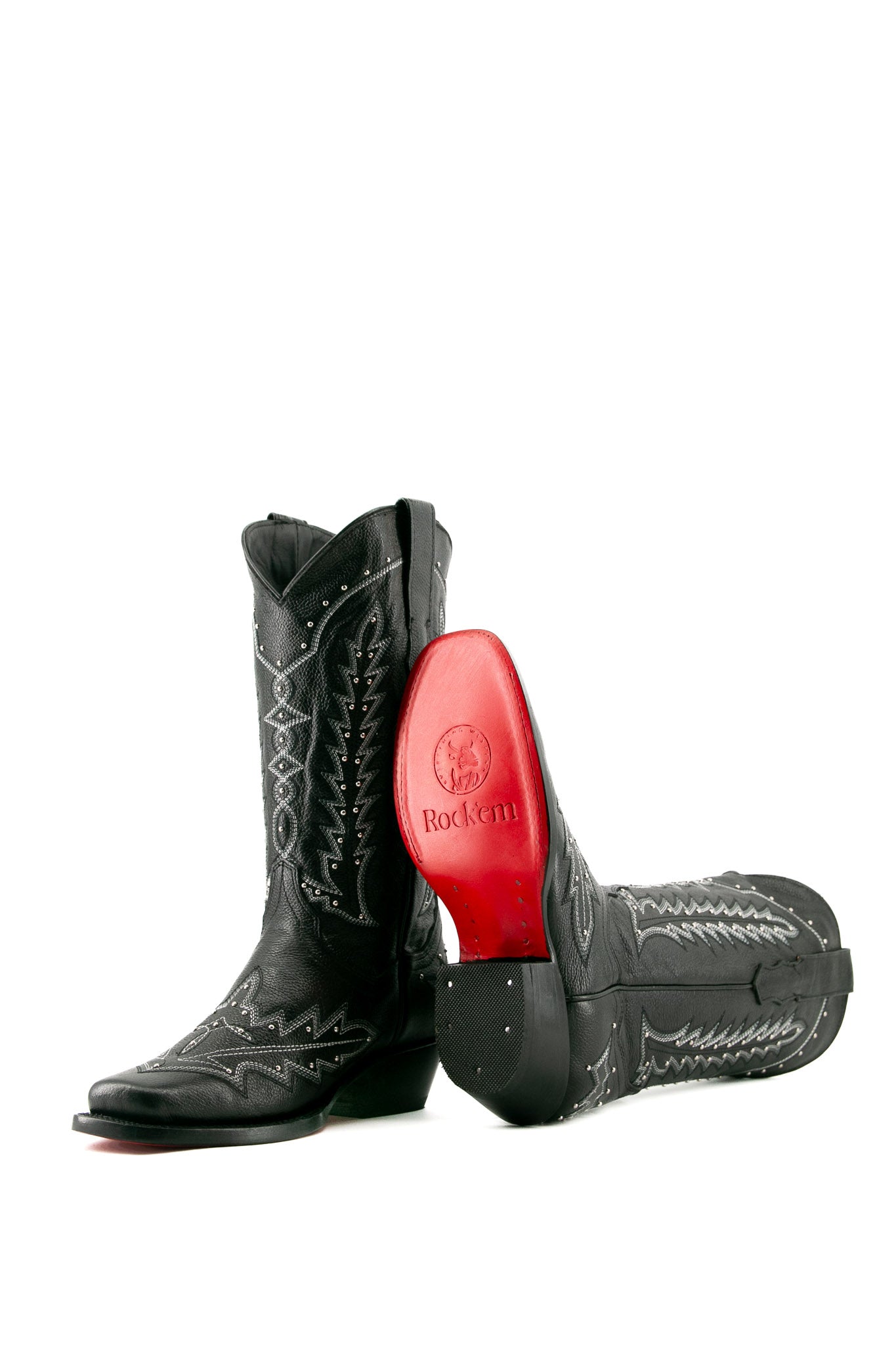 Rosario Frontier Red Bottom Cowgirl Boots for Women - Western Ankle Boots with Stylish Red Sole | Perfect for Country Dancing, Rodeo, and Casual Outfits