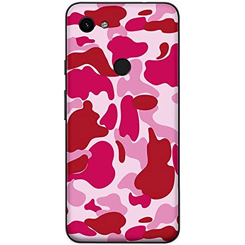 Google Pixel 3a XL Phone Skin - Pink Camo Design | Durable Protection for Daily Use