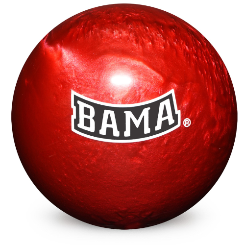 NCAA Engraved Plastic Alabama Crimson Tide Undrilled Bowling Ball - Perfect for College Football Fans & Bowling Enthusiasts | Great for Game Room Decor, Sports Memorabilia Collection, and Bowling Tournaments