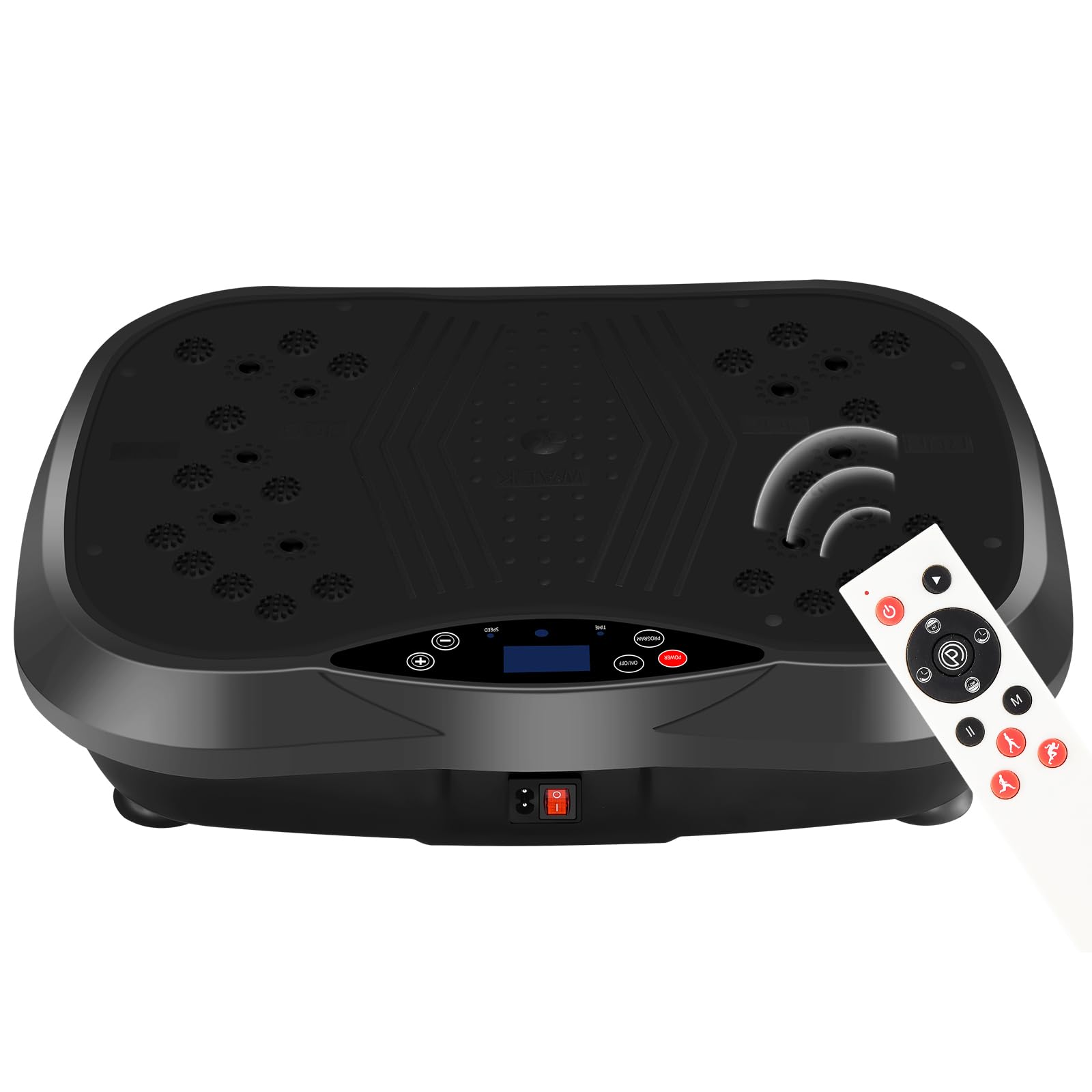 Vibration Plate Exercise Machine for Home - Full Body Workout Platform with Resistance Bands & Remote Control, Weight Loss & Muscle Toning Equipment (Ideal for Home Gym, Physical Therapy & Recovery)