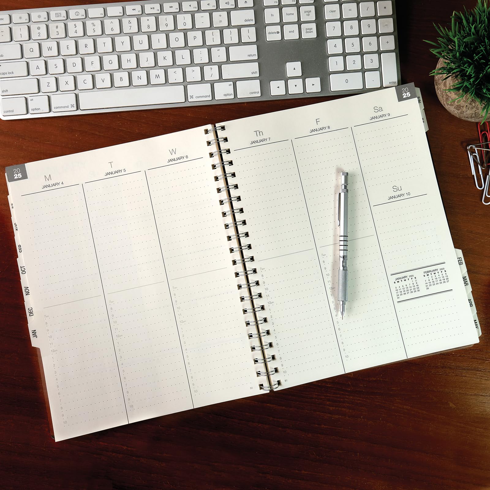 2024-2025 Monthly & Weekly Planner - 8.5