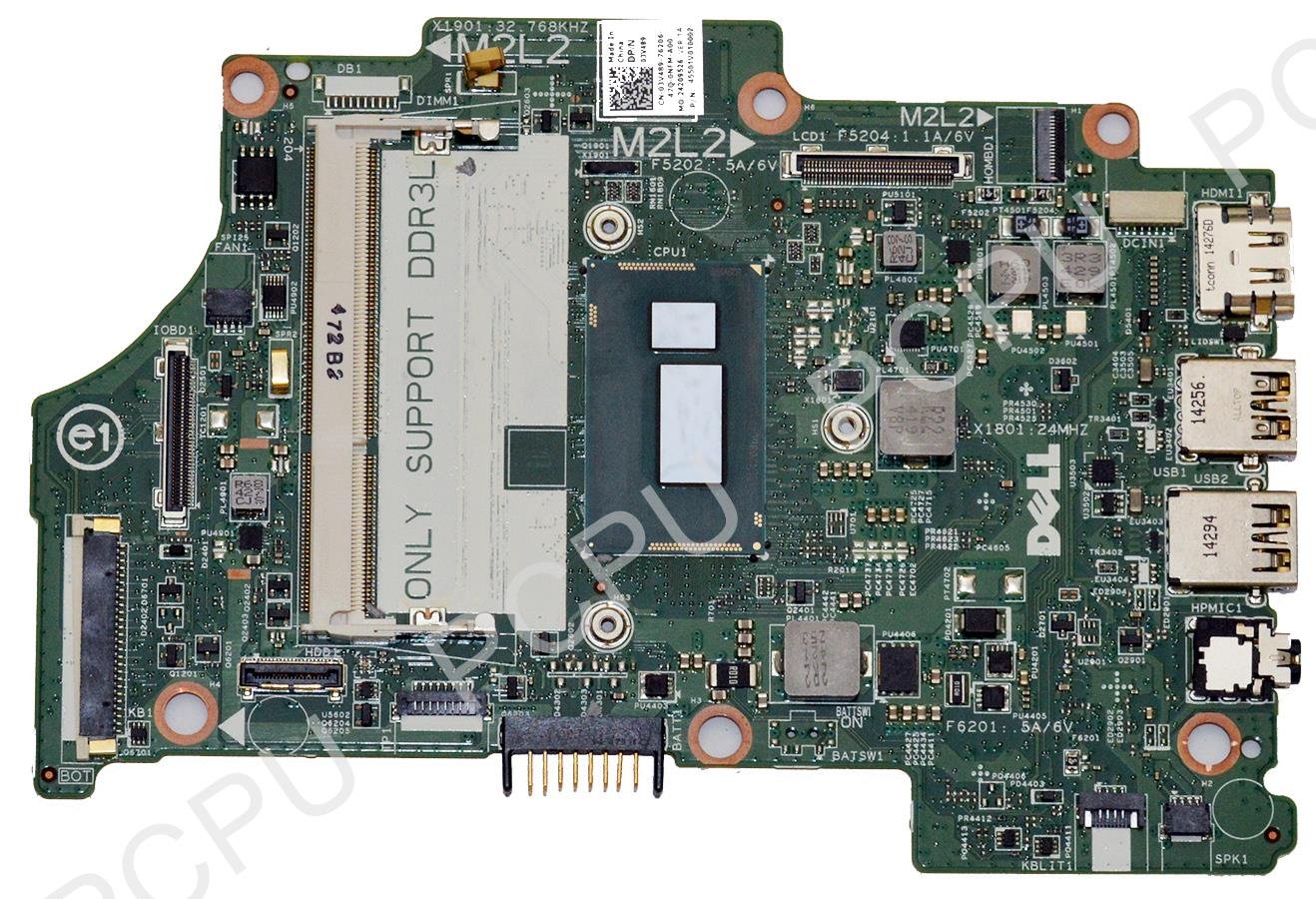 Dell Inspiron 11 3148 Laptop Motherboard with Intel i5-4210U 1.7GHz CPU - 3V489 Replacement Part for DIY Repair & Upgrades | Compatible with Inspiron 11 3000 Series Laptops