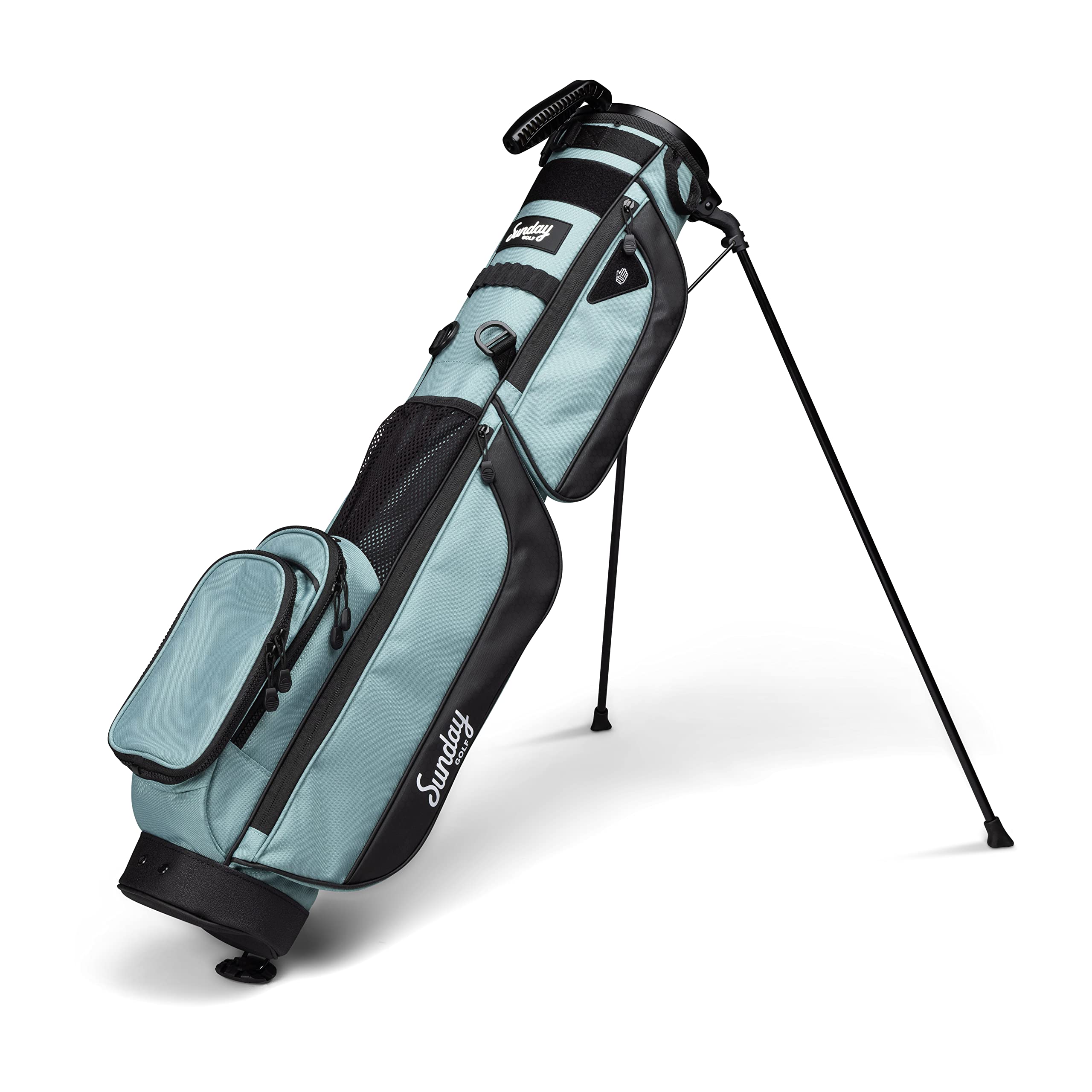 Sunday Golf Loma XL Bag - Ultra Lightweight 3.4lbs Golf Stand Bag with Adjustable Strap - Perfect for Driving Range, Par 3 & Executive Courses - Easy Carry Pitch & Putt Golf Bag for Casual Play & Practice Sessions