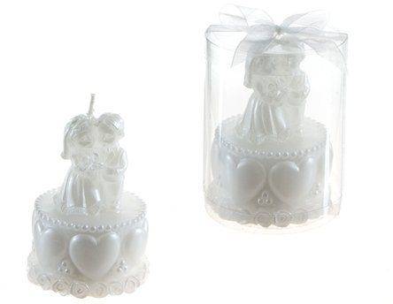 Elegant Wedding Cake Candles - Flameless LED Decor for Wedding Centerpieces, Anniversary Celebrations & Romantic Home Decor