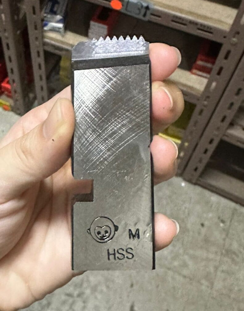 High-Speed Steel (HSS) Pipe Dies BSPT 1/2 Inch - PDHS 6MB1020 | Professional Plumbing Tools for Pipe Threading & Repair | Perfect for DIY Home Improvement and Industrial Applications