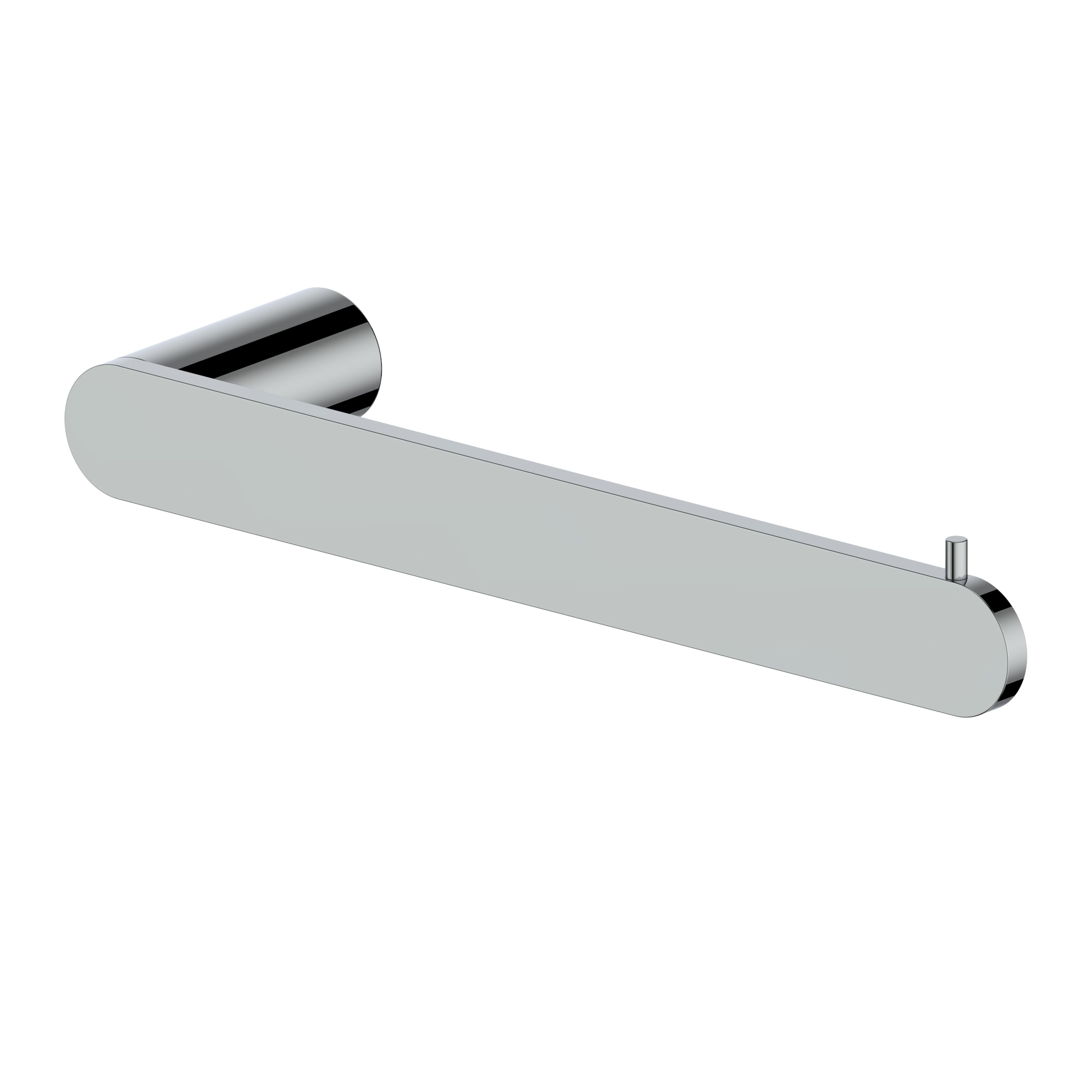 ZLINE Crystal Bay Chrome Towel Holder - Modern Bathroom Accessory for Kitchen, Bath & Spa (CBY HTH CH)