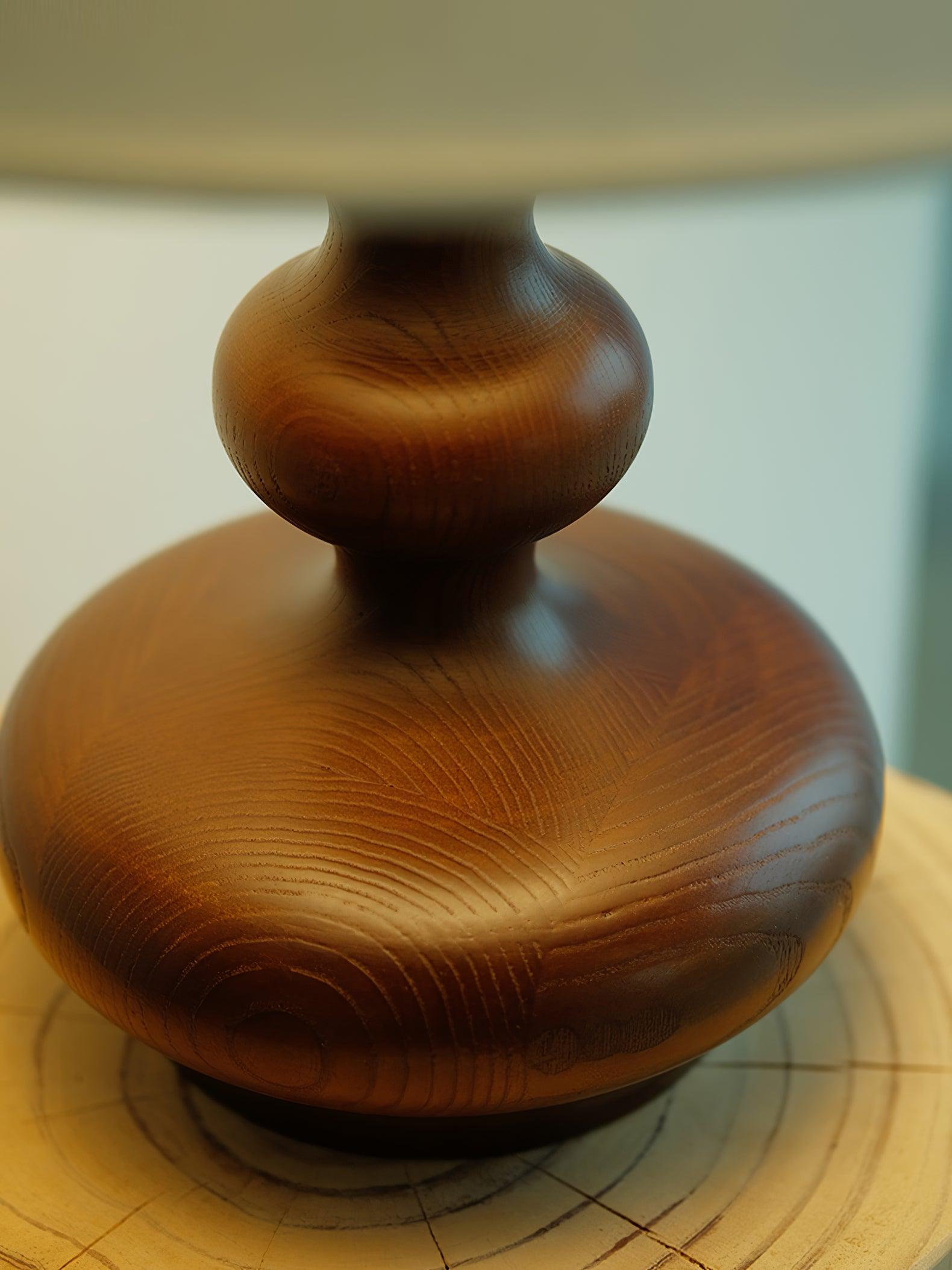 Creative Gourd Table Lamp - Handmade Natural Decorative Lighting for Living Room, Bedroom & Office - Perfect for Cozy Home Decor & Ambient Lighting