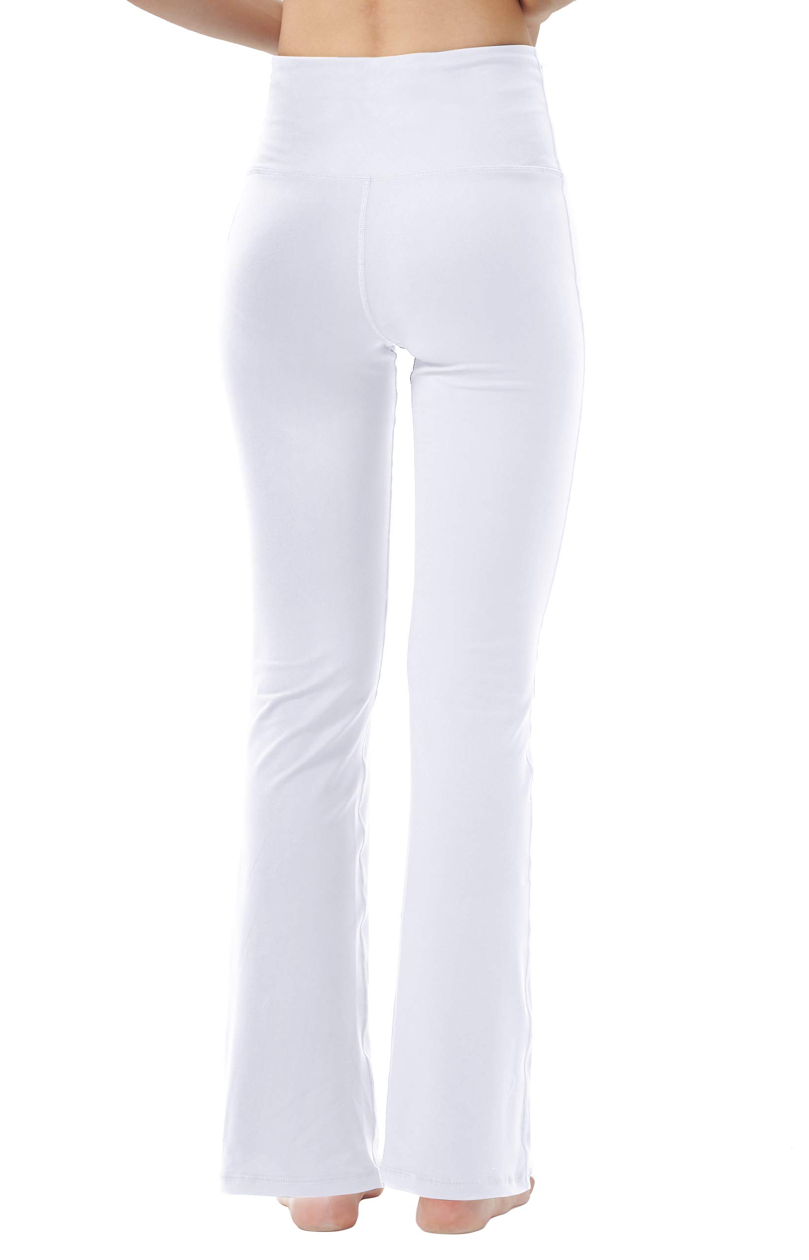 **Women's High Waist Bootcut Yoga Pants - Tummy Control Workout & Dress Pants for Office, Gym & Casual Wear**