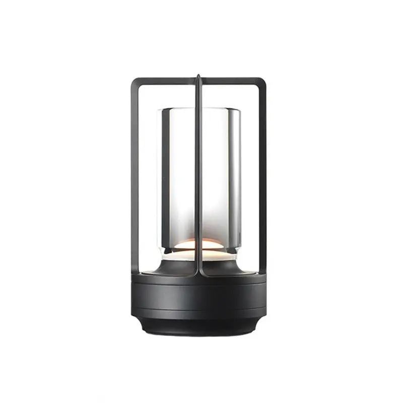 Venessa Modern LED Table Lamp - Adjustable Brightness, USB Rechargeable, Warm White Light for Bedroom, Living Room, Office & Reading