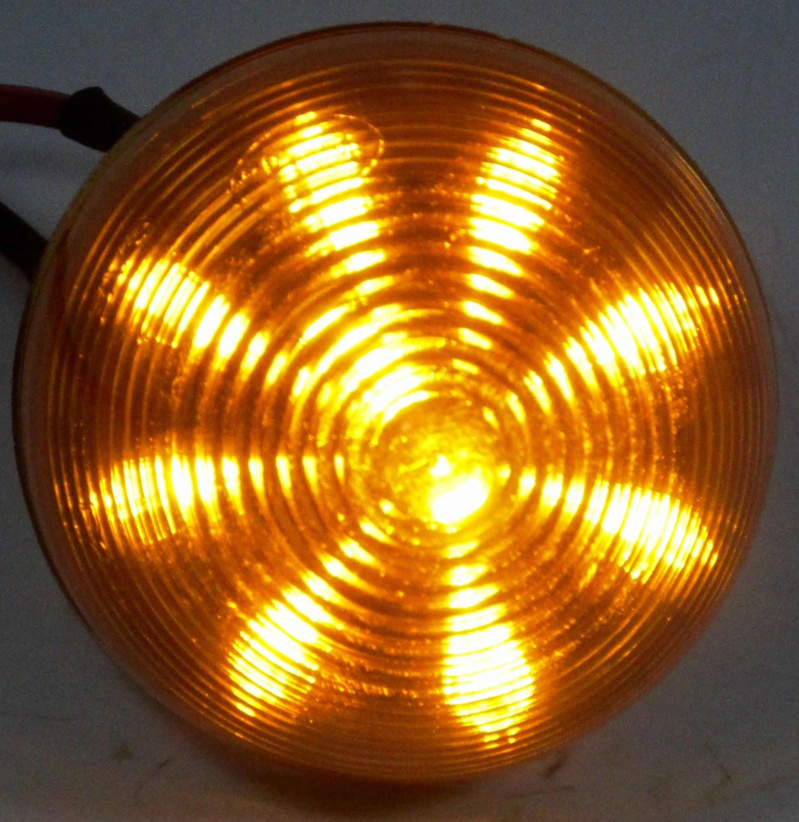 Kaper II 1M-M05A Amber LED Marker Light & Clearance Light for Trucks, Trailers, Boats - Durable Waterproof Side Marker Lights for Safe Night Driving & Parking