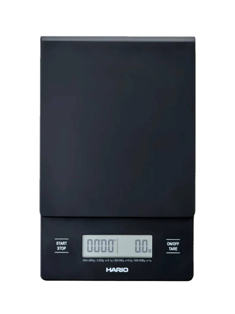 Hario V60 Coffee Scale with Timer - Digital Kitchen Scale for Pour Over, Espresso, and Brewing - Perfect for Home Baristas and Coffee Enthusiasts