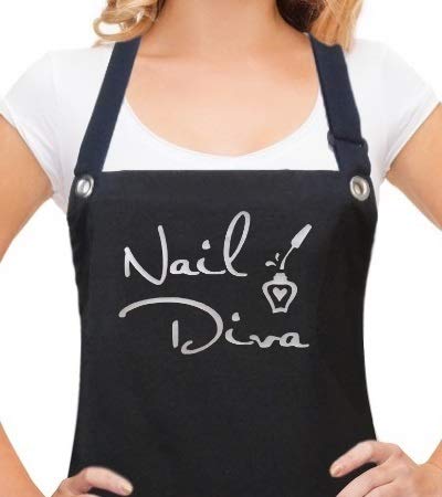 Waterproof Nail Technician Apron for Manicure & Pedicure - Durable Salon Smock for Nail Artists & Professionals - Perfect for Nail Salons, Home Use & Beauty Services
