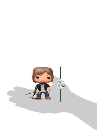 Funko Pop! The Walking Dead: Biker Daryl Vinyl Figure - Collectible TV Show Merchandise for Fans & Gift Ideas - Perfect for Display Shelves, Office Decor, and Pop Culture Collections