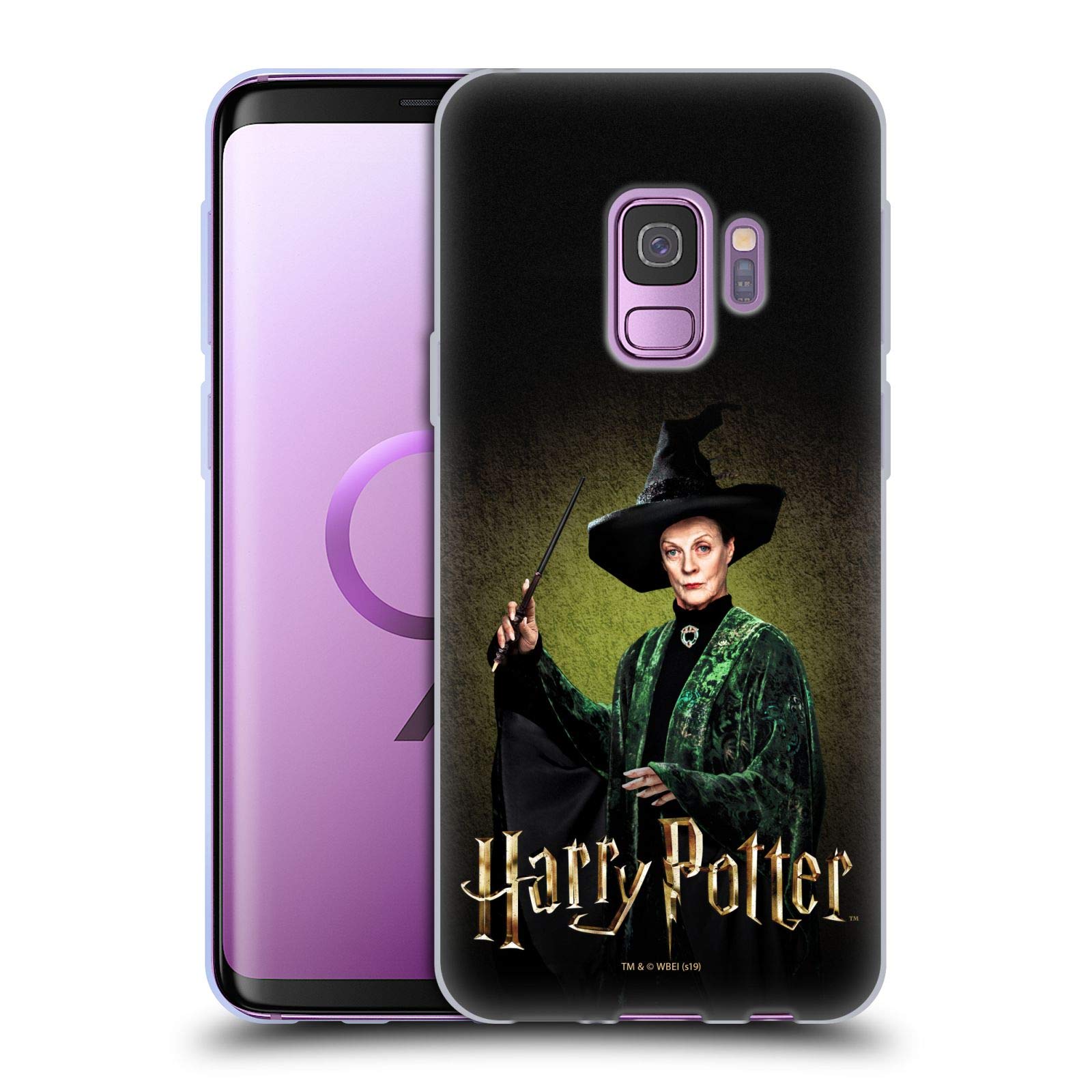 Head Case Designs Officially Licensed Harry Potter Minerva McGonagall Chamber of Secrets IV Soft Gel Case for Samsung Galaxy S9 - Perfect for Fans, School, and Work