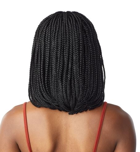 Sensationnel Cloud 9 Swiss Lace Wig - 4X4 Lace Parting Box Braid Bob Wig for Women - Natural Looking Synthetic Hair for Everyday Wear & Cosplay